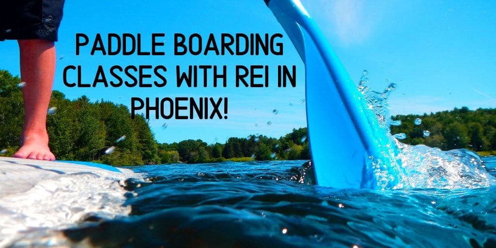 Summers in Phoenix are hot! Cool down with Stand Up Paddle Board classes from REI. Give it a chance, it's a fun way to get some exercise, have some fun, and learn something new. During these hot summers we have to find ways to cool down! Paddle boarding classes with REI cover all the bases! 