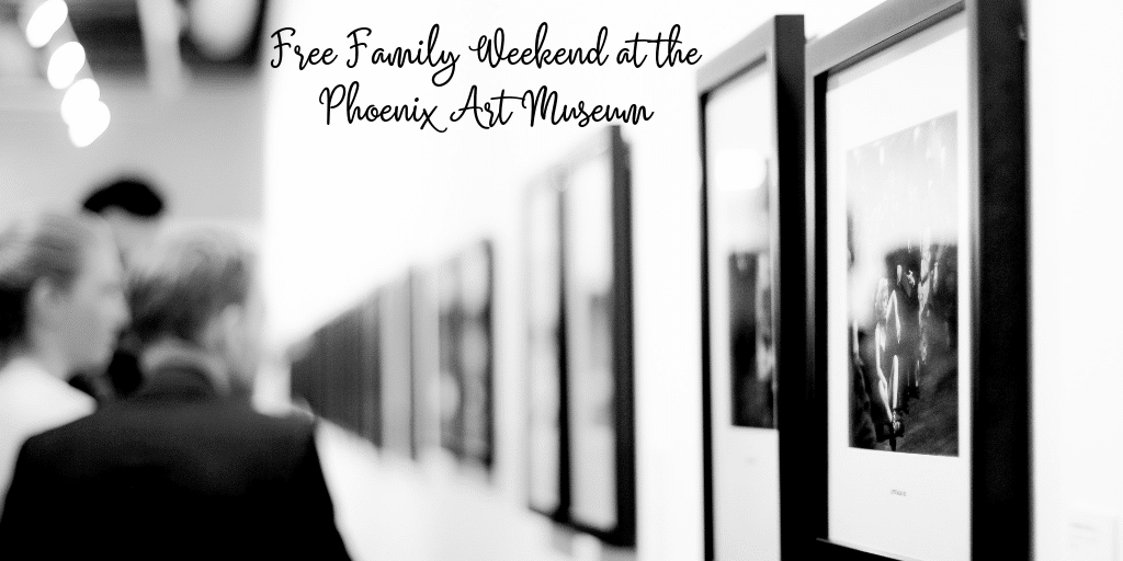 Looking for a fun way to experience some art and culture? Head on out to any of the free family weekend events at the Phoenix Art Museum! There is so much to see, experience, and learn at the art museum here in Phoenix. You can take the whole family for a unique experience without an added expenses! It's fun on a budget where you also learn something, what could be better than that!? 