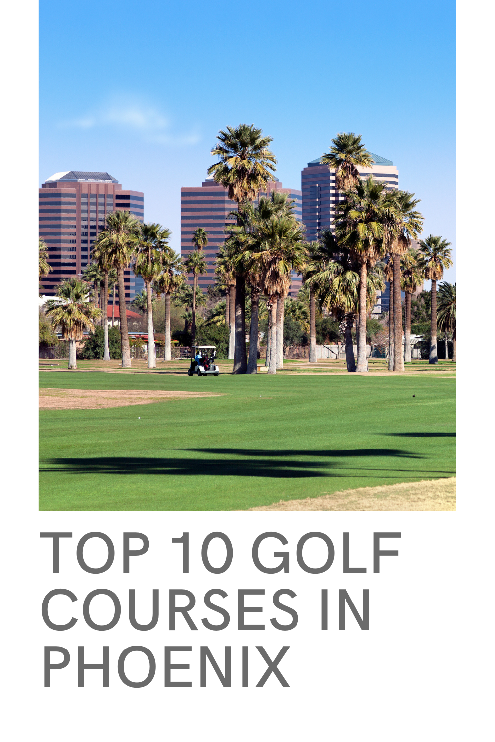 image showing one of the golf courses in phoenix 